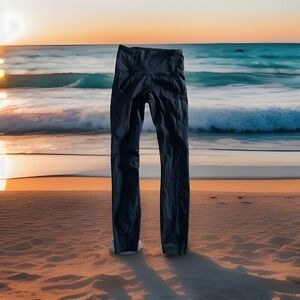 Lululemon Women's Sz 2 Black Compression Fitness Pants Leggings EUC